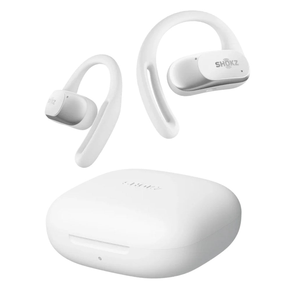 SHOKZ OpenFit Air Open-Ear Wireless Earbuds - White