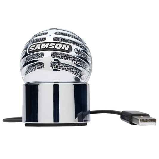 Samson Metreoite USB Studio Microphone - Silver [ESAMETEORITE]