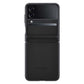 Samsung Flap Leather Cover (Suits Galaxy Z Flip4) - Black