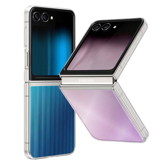 Samsung Flipsuit Case (Suits Galaxy Z Flip 5) - Transparent