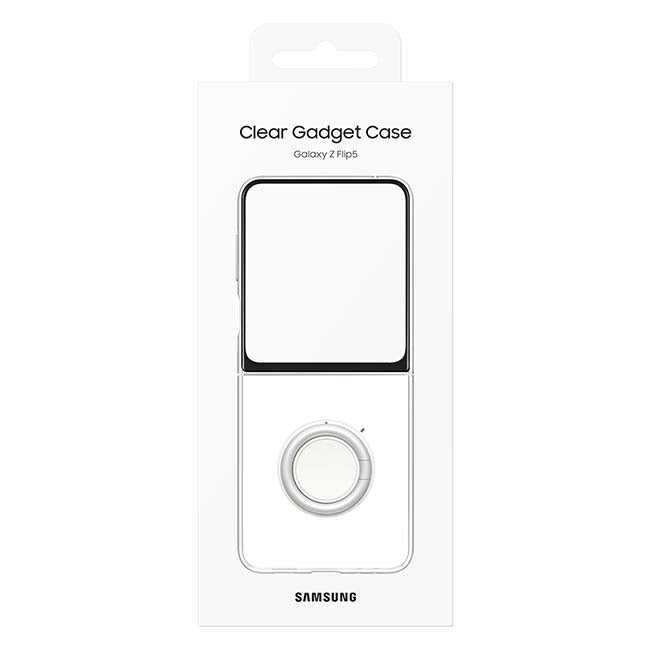 Samsung Gadget Case (Suits Galaxy Z Flip 5) - Transparent