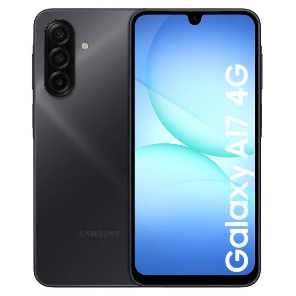 Samsung Galaxy A17 4G (6.7-inch, 4GB RAM+128GB Storage) - Black
