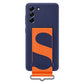 Samsung Silicone Cover with Strap (Suits Galaxy S21 FE) - Navy