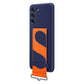 Samsung Silicone Cover with Strap (Suits Galaxy S21 FE) - Navy