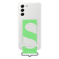 Samsung Silicone Cover with Strap (Suits Galaxy S21 FE) - White