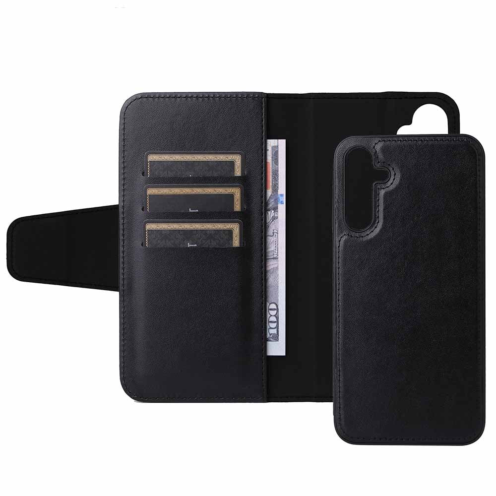 Mobling Detachable Magnetic Wallet Case (Suits Galaxy A25 5G) - Black