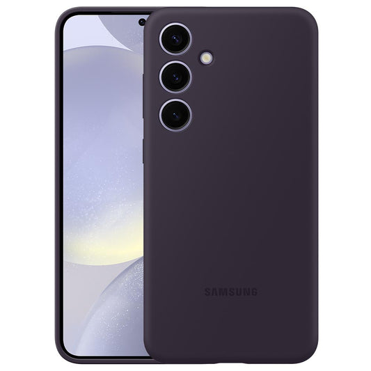 Samsung Silicone Case (Suits Galaxy S24 Plus) - Dark Violet