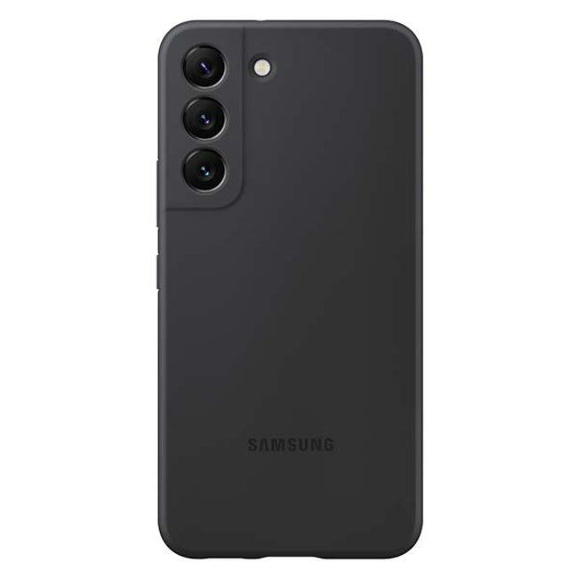 Samsung Silicone Cover (Suits Galaxy S22+) - Black