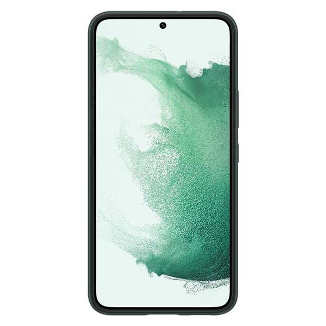 Samsung Silicone Cover (Suits Galaxy S22+) - Forest Green