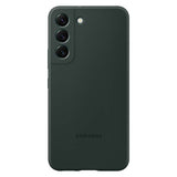 Samsung Silicone Cover (Suits Galaxy S22+) - Forest Green
