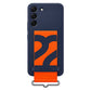 Samsung Silicone Cover with Strap (Suits Galaxy S22) - Navy