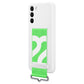 Samsung Silicone Cover with Strap (Suits Galaxy S22) - White