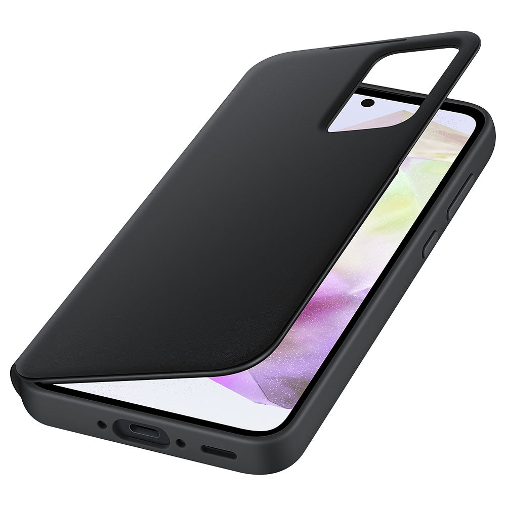 Samsung Smart View Wallet Case (Suits Galaxy A35) - Black
