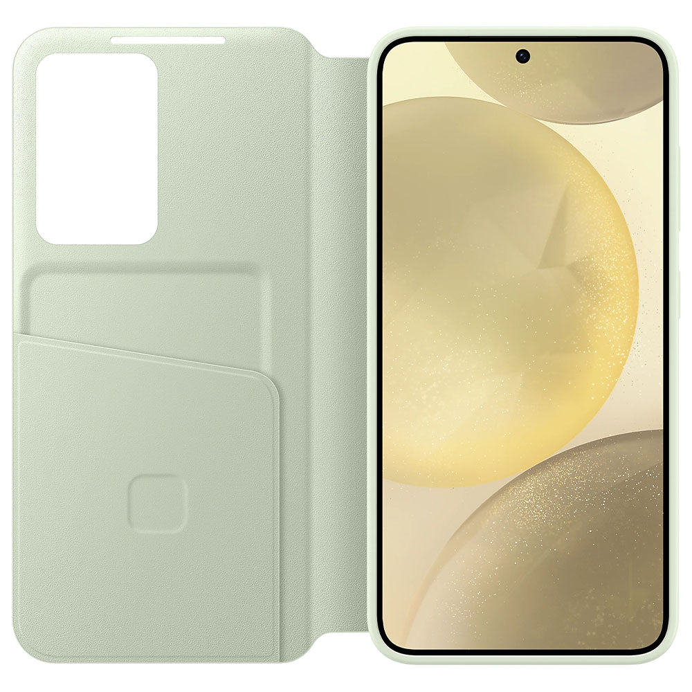 Samsung Smart View Wallet Case (Suits Galaxy S24) - Light Green