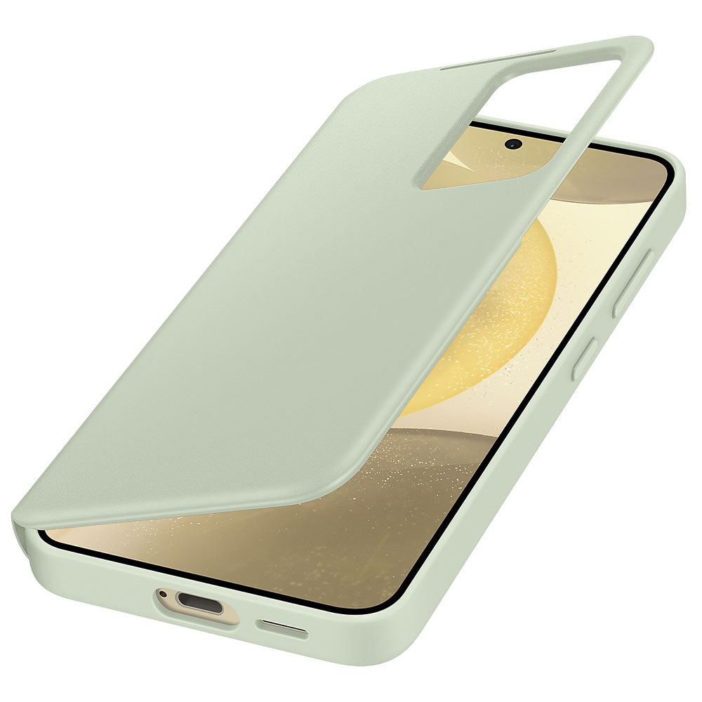 Samsung Smart View Wallet Case (Suits Galaxy S24) - Light Green