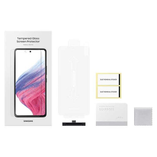 Samsung Tempered Glass Screen Protector (Suits Galaxy A53 5G) - Transparent