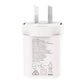 Soka Fast Wall Charger Gan3 35W USB-C PD + USB-A QC27W (Max 15W) - White