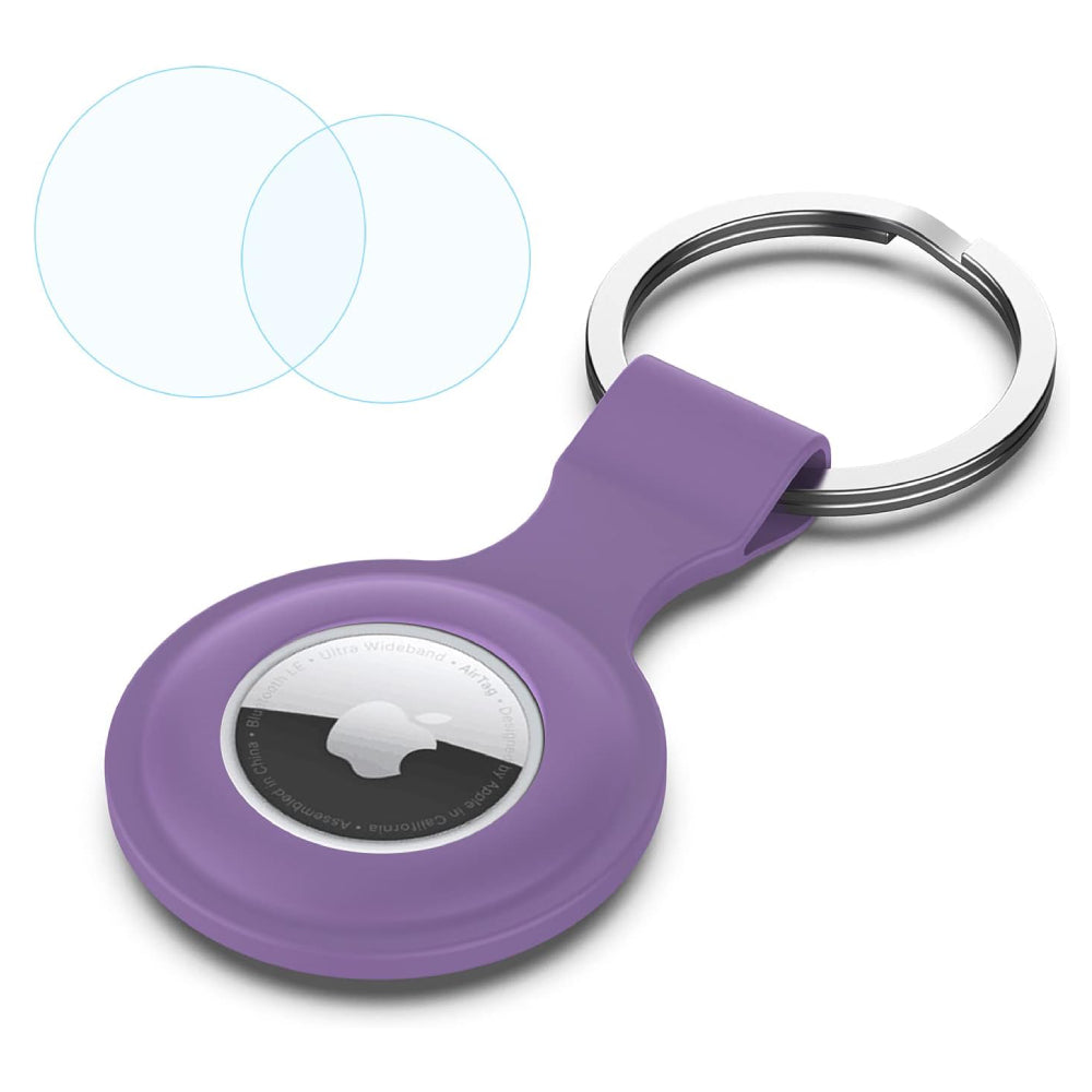 Soka Airtag Silicone Case - Purple