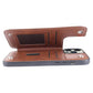 Soka Hanman Card Leather Case (Suits iPhone 15 Pro) - Brown