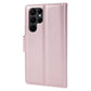 Soka Hanman Detachable Wallet Case (Suits Galaxy S25 Ultra) - Rose Gold