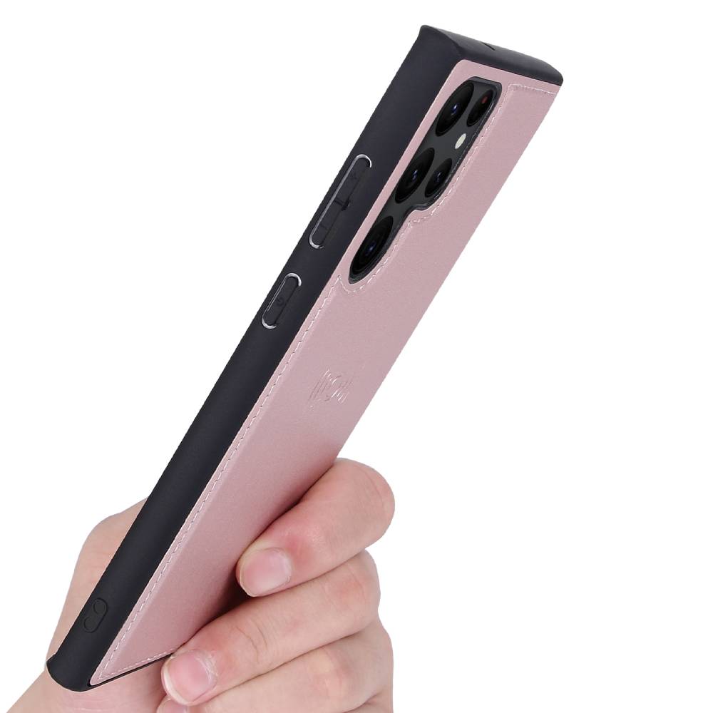Soka Hanman Detachable Wallet Case (Suits Galaxy S25 Ultra) - Rose Gold