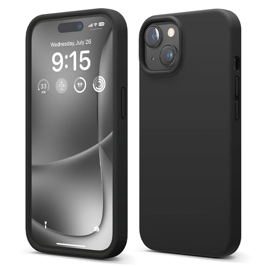 Soka Liquid Case (Suits iPhone 15 Plus) - Black