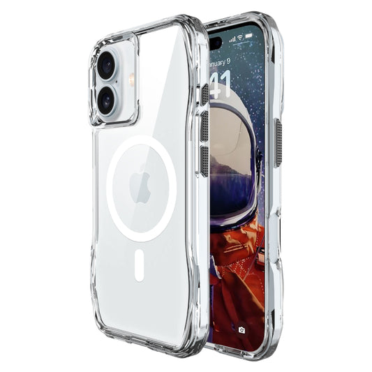 Soka Octagon Magsafe Case (Suits iPhone 16) - Clear