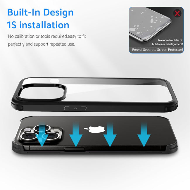 Soka Redpepper Case (Suits iPhone 15 Pro) - Black