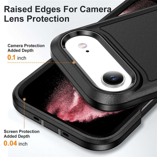 Soka Rugged Phone Case (Suits iPhone 17 Air) - Black