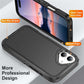 Soka Rugged Phone Case (Suits iPhone 17) - Black