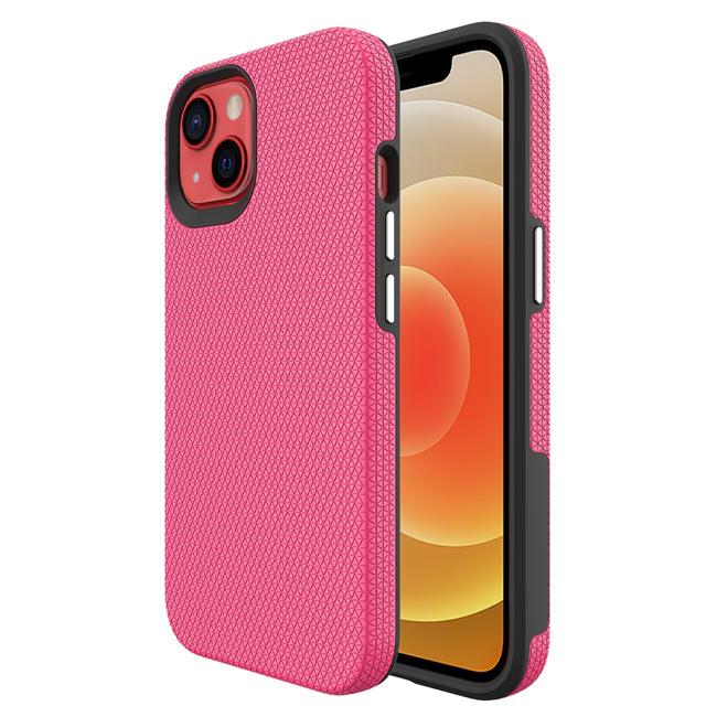 Soka Triangle Case (Suits iPhone 15 Plus) - Rose
