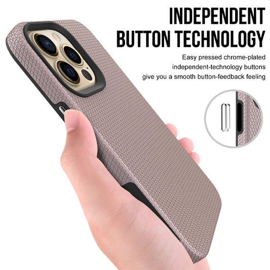 Soka Triangle Case (Suits iPhone 13 Pro Max) - Rose Gold