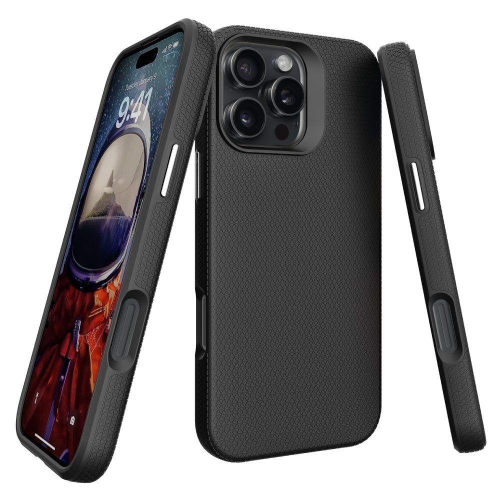 Soka Triangle Case (Suits iPhone 16 Pro Max) - Black