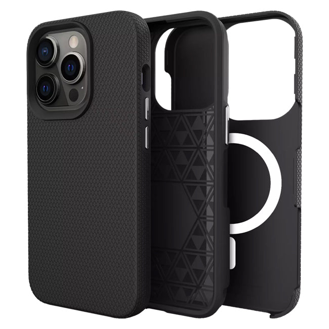 Soka Triangle Magsafe Case (Suits iPhone 15 Pro Max) - Black