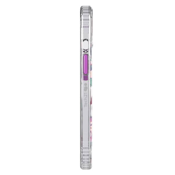 Tech21 Evo Art MagSafe Case (Suits iPhone 13 Pro) - Purple Anemone