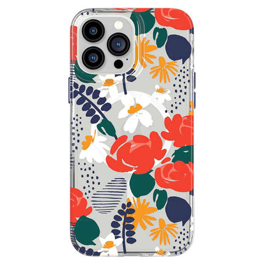 Tech21 Evo Art MagSafe Case (Suits iPhone 13 Pro) – Red Rose