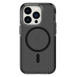 Tech21 Evo Check MagSafe Case (Suits iPhone 14 Pro) - Smokey Black