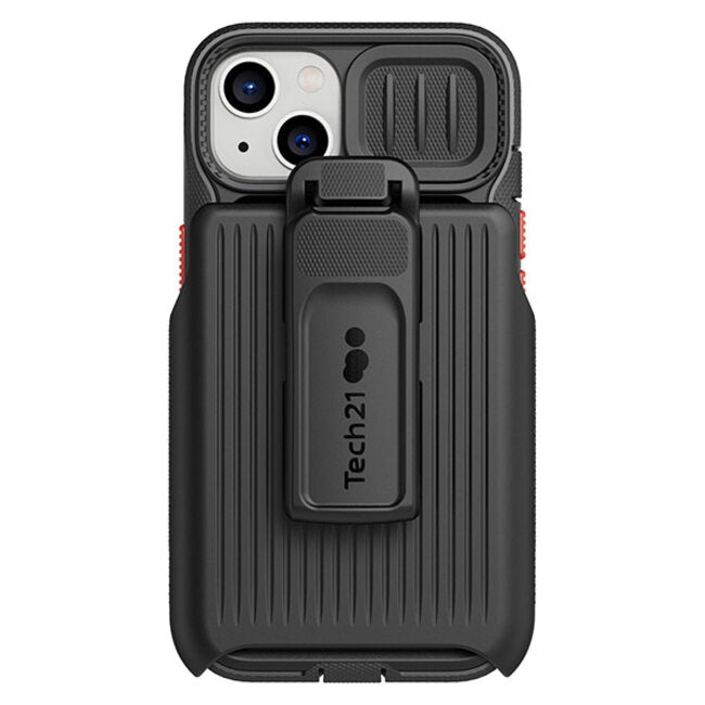Tech 21 Evo Max Protective Case with Holster (Suits iPhone 13) - Dark Grey