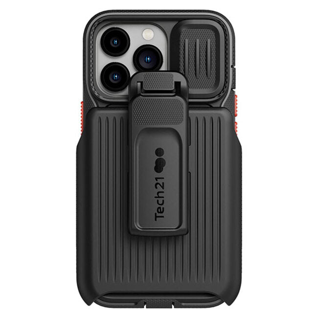 Tech21 Evo Max Protective Case with Holster (Suits iPhone 13 Pro) - Dark Grey