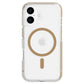 Tech21 EvoCrystal Magsafe Case (Suits iPhone 16) - Clear/Gold