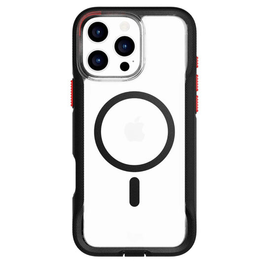 Tech21 EvoPro MagSafe Case (Suits iPhone 16 Pro Max) - Clear/Black