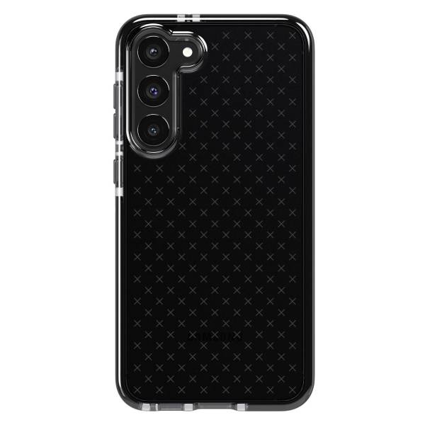 Tech21 Evo Check Case (Suits Galaxy S23) - Black