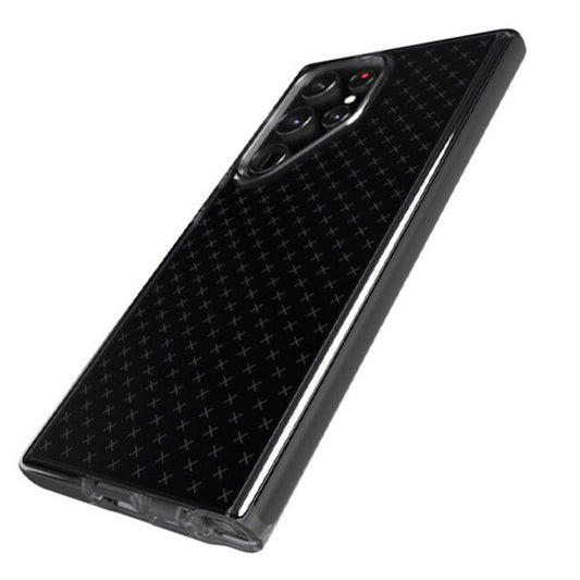 Tech21 Evo Check Case (Suits Samsung Galaxy S23 Ultra) - Smokey Black
