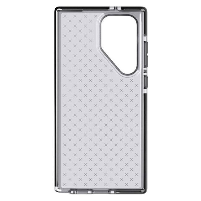 Tech21 Evo Check Case (Suits Samsung Galaxy S23 Ultra) - Smokey Black