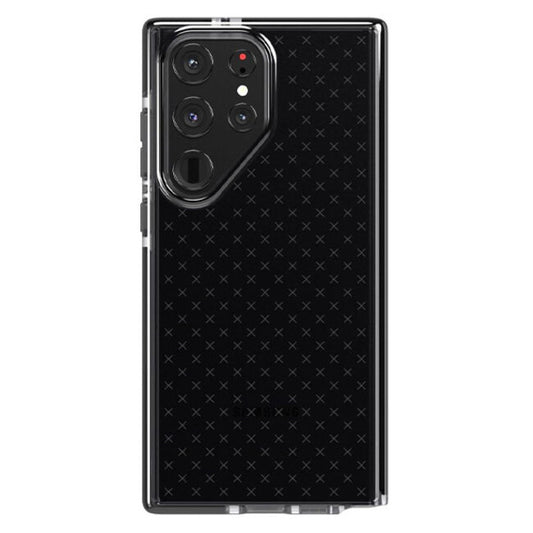 Tech21 Evo Check Case (Suits Samsung Galaxy S23 Ultra) - Smokey Black