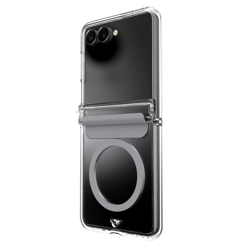 Tech21 EvoClear Magnet Case (Suits Galaxy Z Flip 8) - Clear