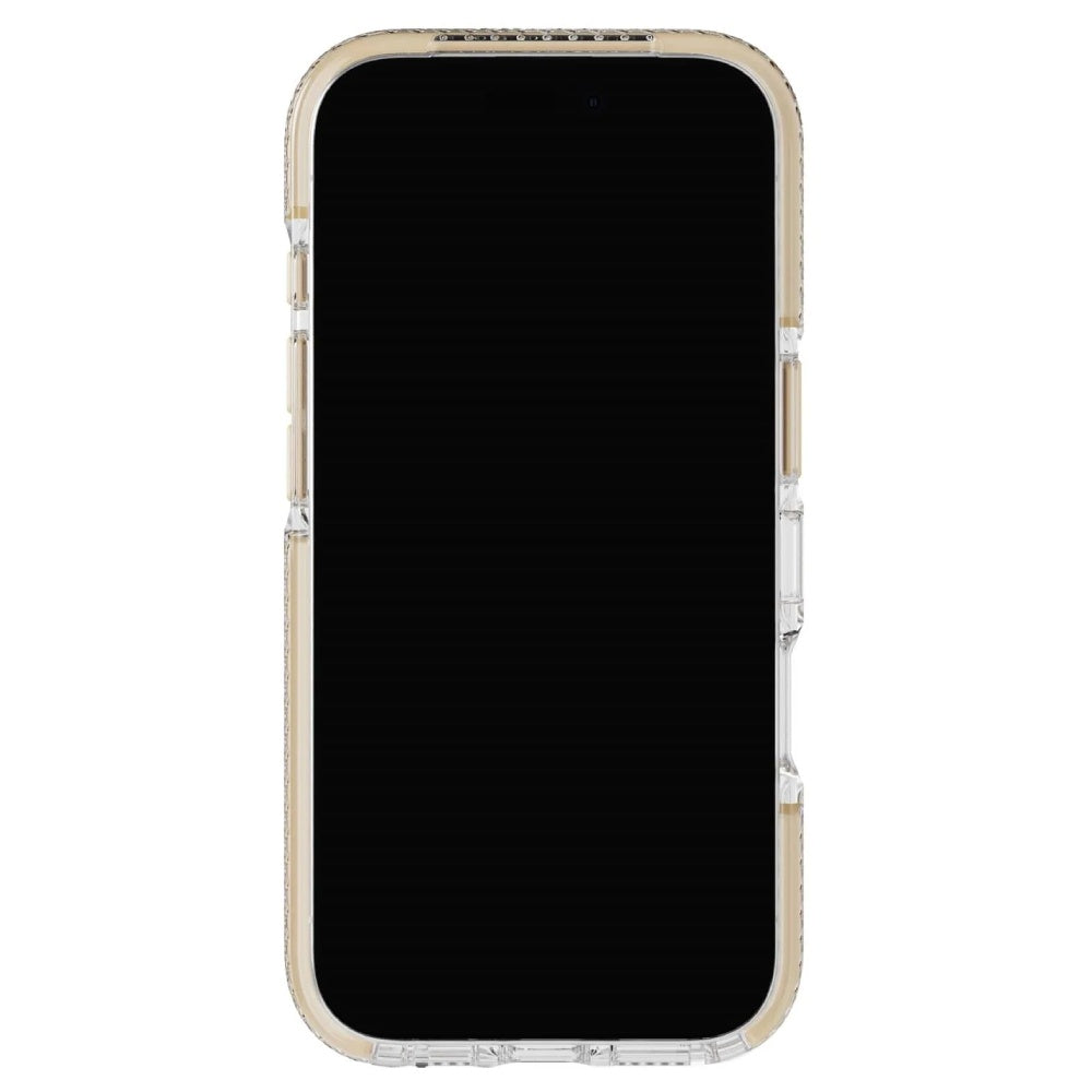 Tech21 EvoCrystal Magsafe Case (Suits iPhone 16 Pro) - Clear/Gold