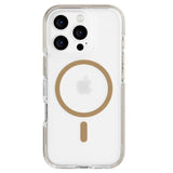 Tech21 EvoCrystal Magsafe Case (Suits iPhone 16 Pro) - Clear/Gold