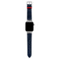 Ted Baker Croco Leather Apple Watch Strap (42/ 44 MM) - Blue