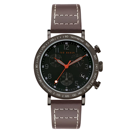 Ted Baker Marteni Brown Leather Strap Watch (BKPMRF902)